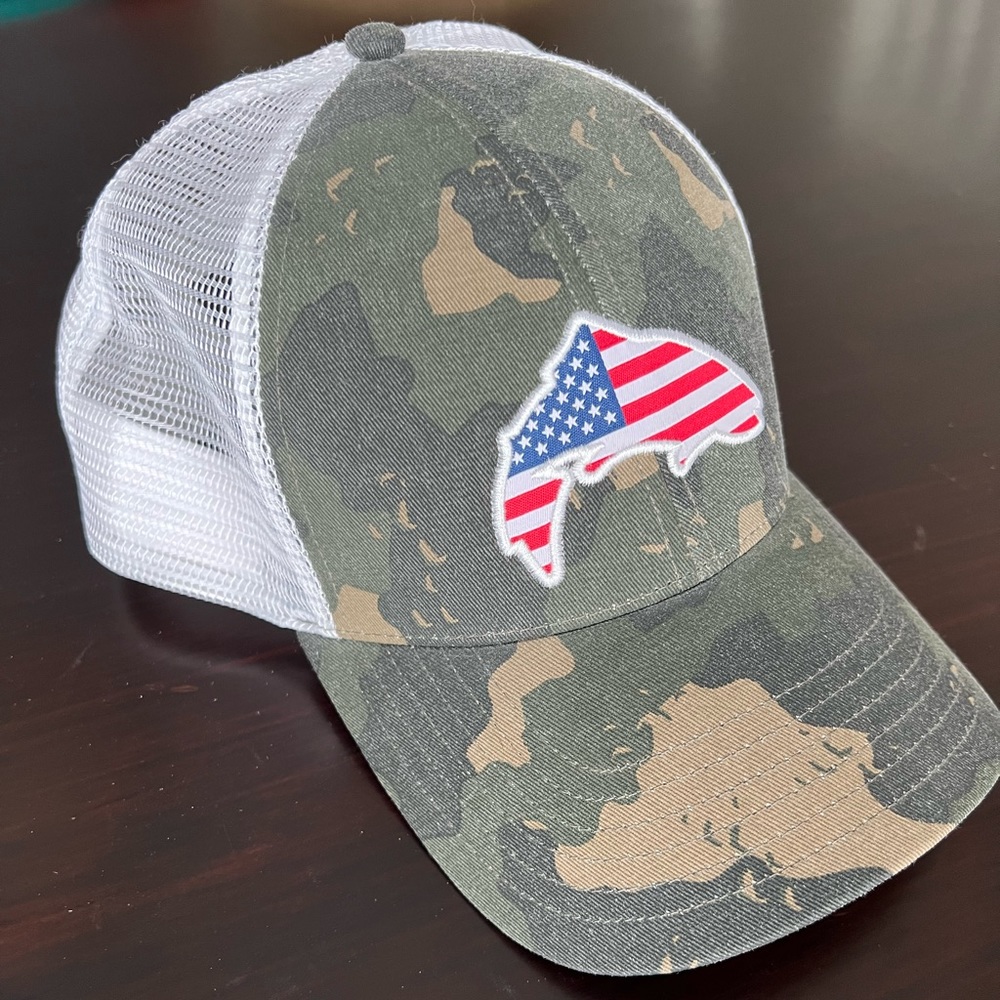 Simms American Catch Trucker Hat